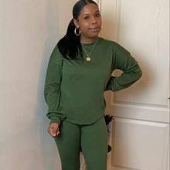 Round The Way Set-Olive - Picture 3 of 3